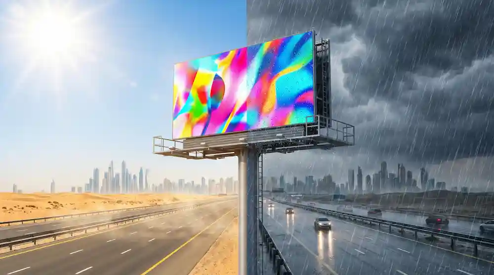 Weatherproof LED Screens: Built for Dubai’s Outdoor Environment