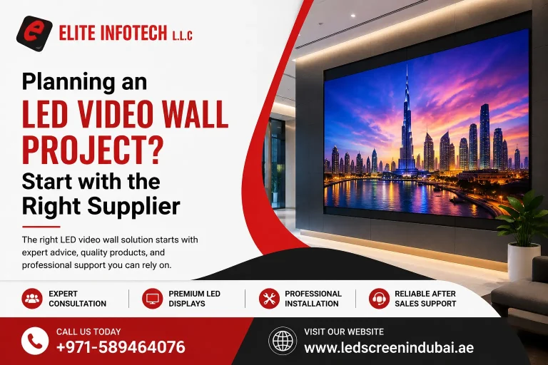 LED Video Wall Supplier in Dubai